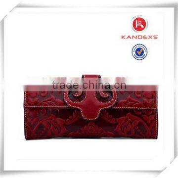 New Fashion Vintage Leather Women Wallet Evening Bag photo-2