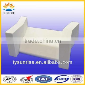 fusion cast alumina white corundum 95% refractory bricks