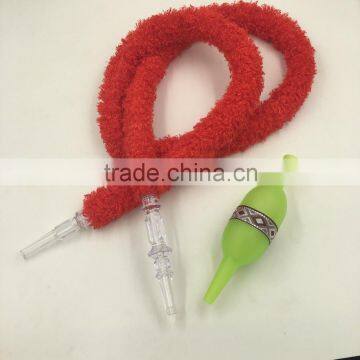 Plush shisha hose factory direct sale