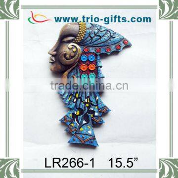 Wholesale Polyresin Souvenirs Wall Hanging Ornaments