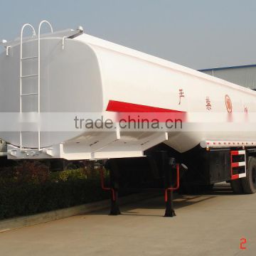 60 cubic meters oil tank trailer fuel tanker semi-trailer 7 compartments