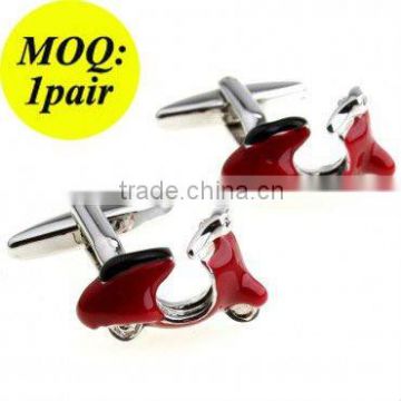 Men's Stainless Steel Bike Cuff Link