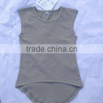 Persnickety Baby Girls 100% Cotton Ruffle Tops With Tank Sleeves photo-2