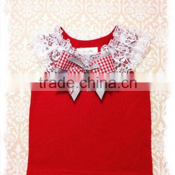 Wholesale price in OEM high quality elegent fashion blouse in lace MIX Color bowknot