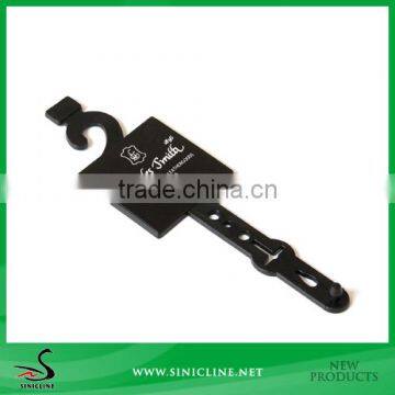 Sinicline Common Used Plastic Thin Belt Hanger for Men's