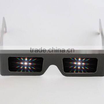 2013 hot sales working model 3d fireworks movie eyeglasses