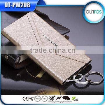 Promotional new slim wallet power bank external battery from factory