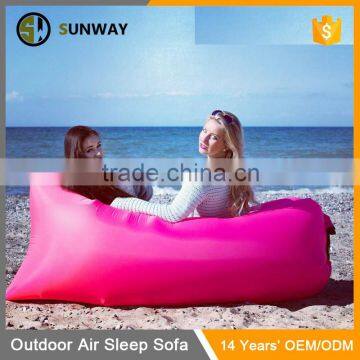 Latest Designs 2016 Portable Hangout Outdoor Air Bag Inflatable Beach Lounge