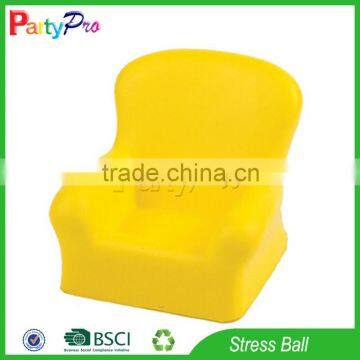 Partypro 2015 Wholesale Promotional Red Color Custom Ball Shape Sofa Stress Ball