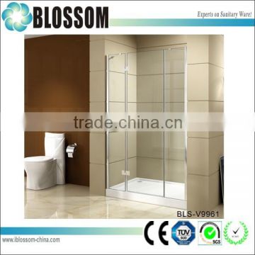 frameless glass shower wall hinge plastic shower door