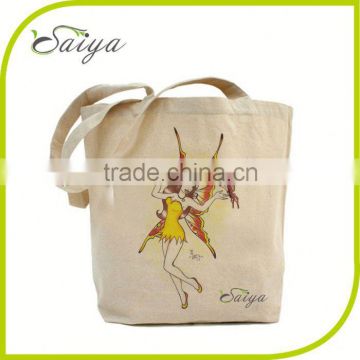 eco friendly canvas log tote bag