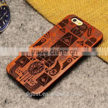 High quality wooden cell phone case for iphone 6s/plus, engraving cell phone case                        
                                                                                Supplier's Choice