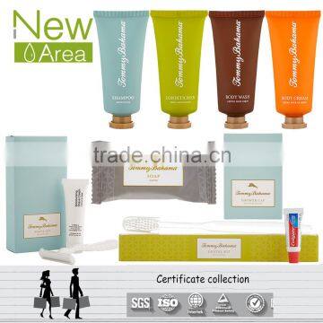 OEM branded hotel guest amenities professional supplier from yangzhou