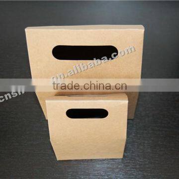 Birthday Food Grade Brown Cake Box With Handle photo-4
