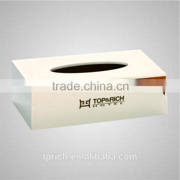 Hotel supply and home use fancy tissue box sold from factory