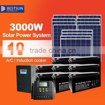 3kw Portable power mini generator having Japan distributor, solar electric generator system