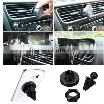 Veister Car Mini Air Vent Outlet Mount Magnetic Phone Mobile Phone Holder Universal Magnet Holder for Sony for IPhone 6S Plus photo-3