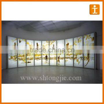 Hot Sale Customized Full Colour Printing PET Lightbox Film,High Resolution Lightbox Film