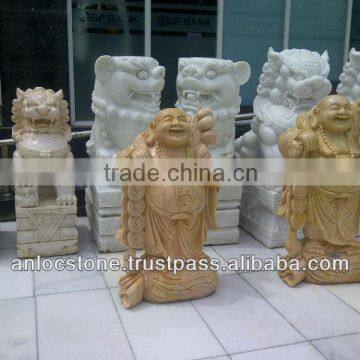 Buddha stone statues