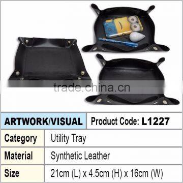 Funny Shape Table Utility Tray (black)