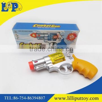 Hot sale!! flashing b/o voice gun with sound and light