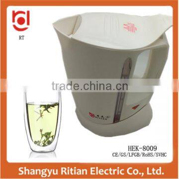 kitchen appliances Cordless plastic electric kettle