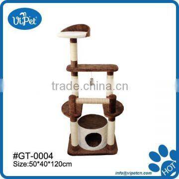 China cat scratching tree