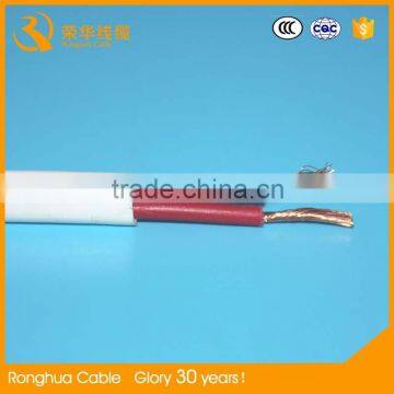 Solid Conductor Type and PVC Insulation Material twin and earth cable