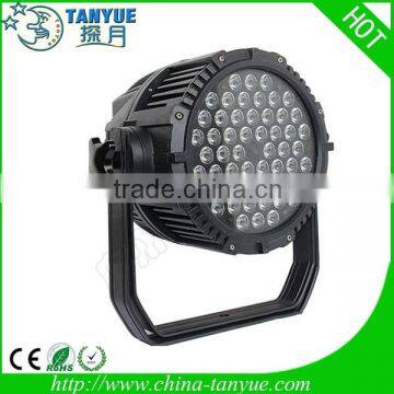 Led stage lighting ip65 54 3w rgbw led par light China factory