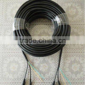 10m CCTV Cable:High grade Video+Power+Signal component cable for CCTV Camera,Black