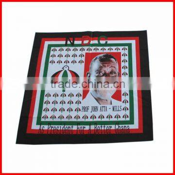 55*55cm polyester bandana,NDC bandana,custom bandana