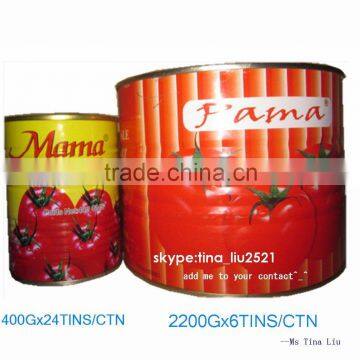 canned tomato paste