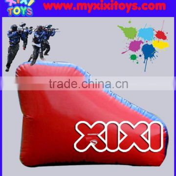 Inflatable paintball bunkers wing shape, air ball wing paintball bunkers