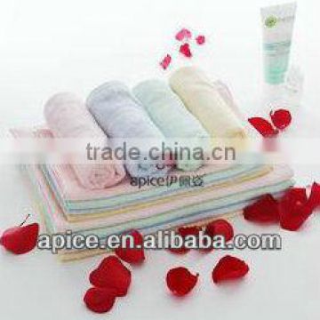 solid color dobby promotion bamboo bath towel