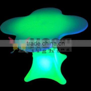 Remote control LED flower table rechargeable night club led flower table