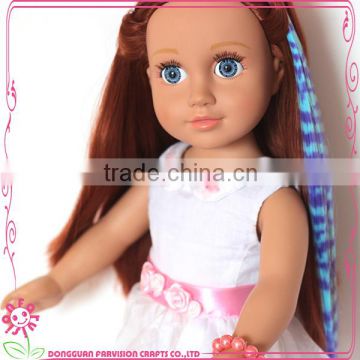 Baby dolls toy accessories long doll hair wigs