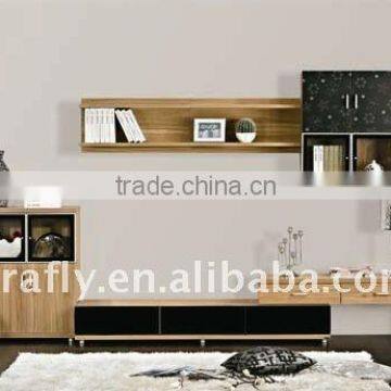 Paper wooden tv cabinet set