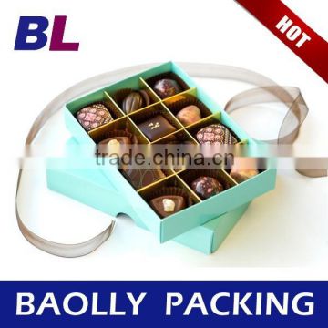 BF14921 Custom Printing High Quality Cardboard Dubai Gift Chocolate Box