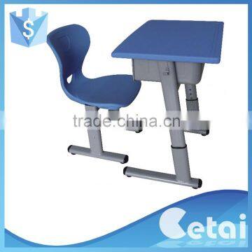 Cheap school student desks and chairs set