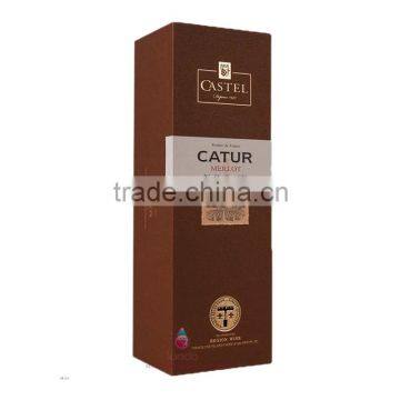 promotion luxury good quality wine bottle carton box