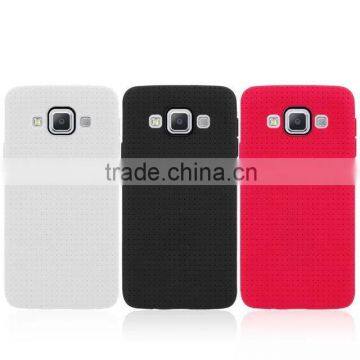 China new arrival ,dot pattern honeycomb style TPU case for samsung A300