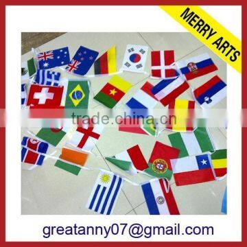 Hot New Products Customized Outdoor Promotional Green With White Decorative Outdoor Flags photo-6