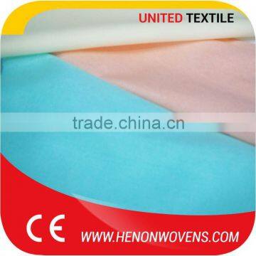 Super Soft And Comfortable Cheap Viscose Material Color Meshed Nonwoven Fabric Roll photo-6