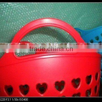 carry baskets,plastic flexible basket,storage basket