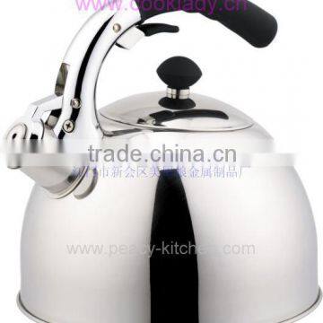 stainless steel(metal) whistling kettle(water kettle,tea kettle