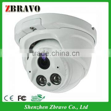 Dot Matrix Infrared Megapixel 2.8-12mm Zoom Lens CMOS 550TVL Dome CCTV Camera