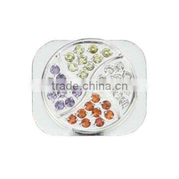 Screw Shaped Rhinestone Home Button Key for iPhone 5