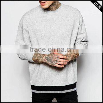 Cotton and Polyester Blend OEM Custom Crewneck Sweatshirt and hoodies