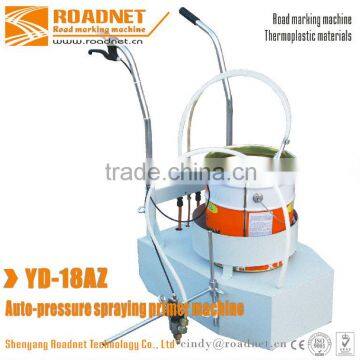 Auto-pressure spray primer machine