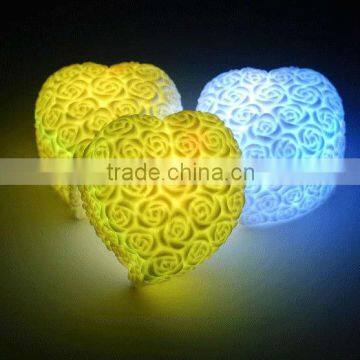 Hot Sale LED Heart Shaped Floating Light
